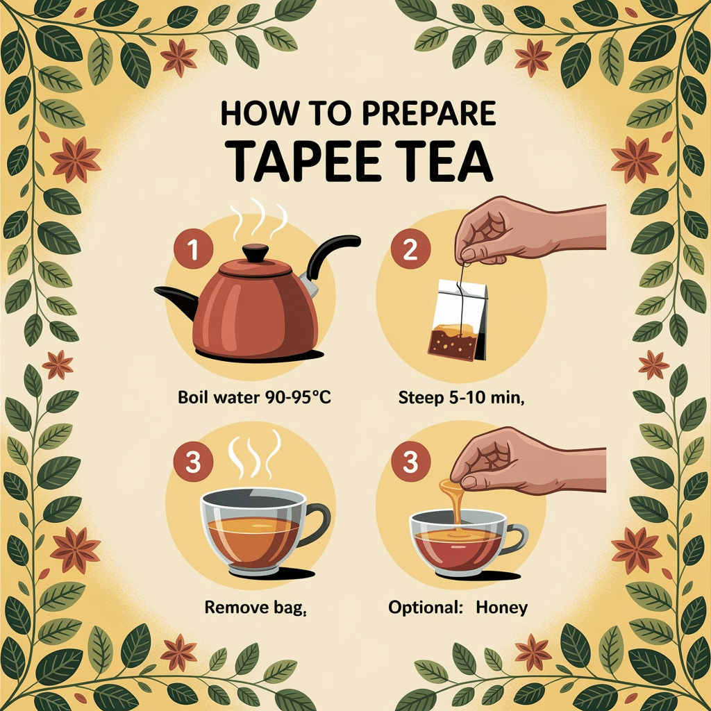 How to prepare tapee tea