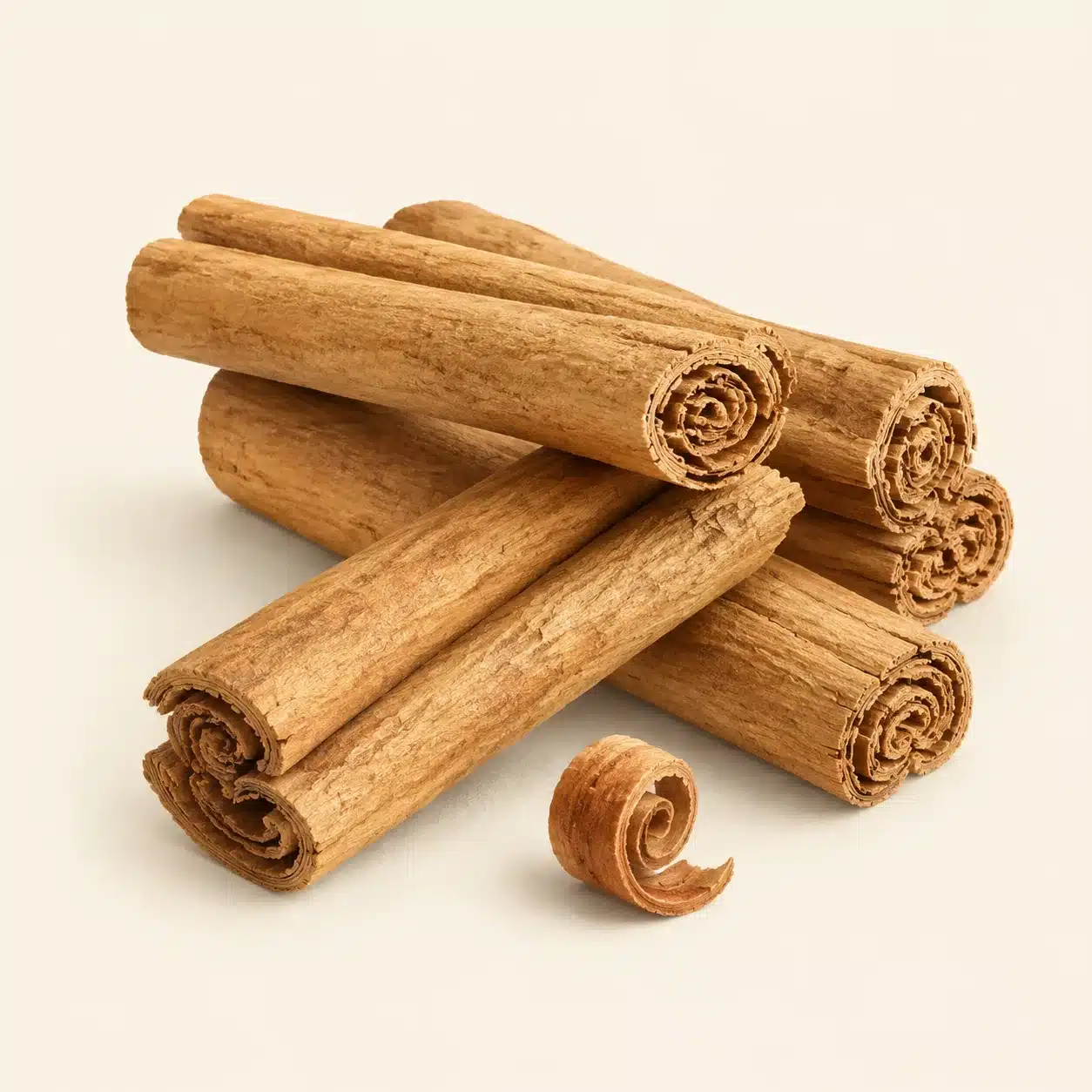 Illustration of cinnamon: bark