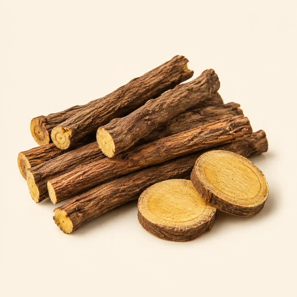 Illustration of licorice: root