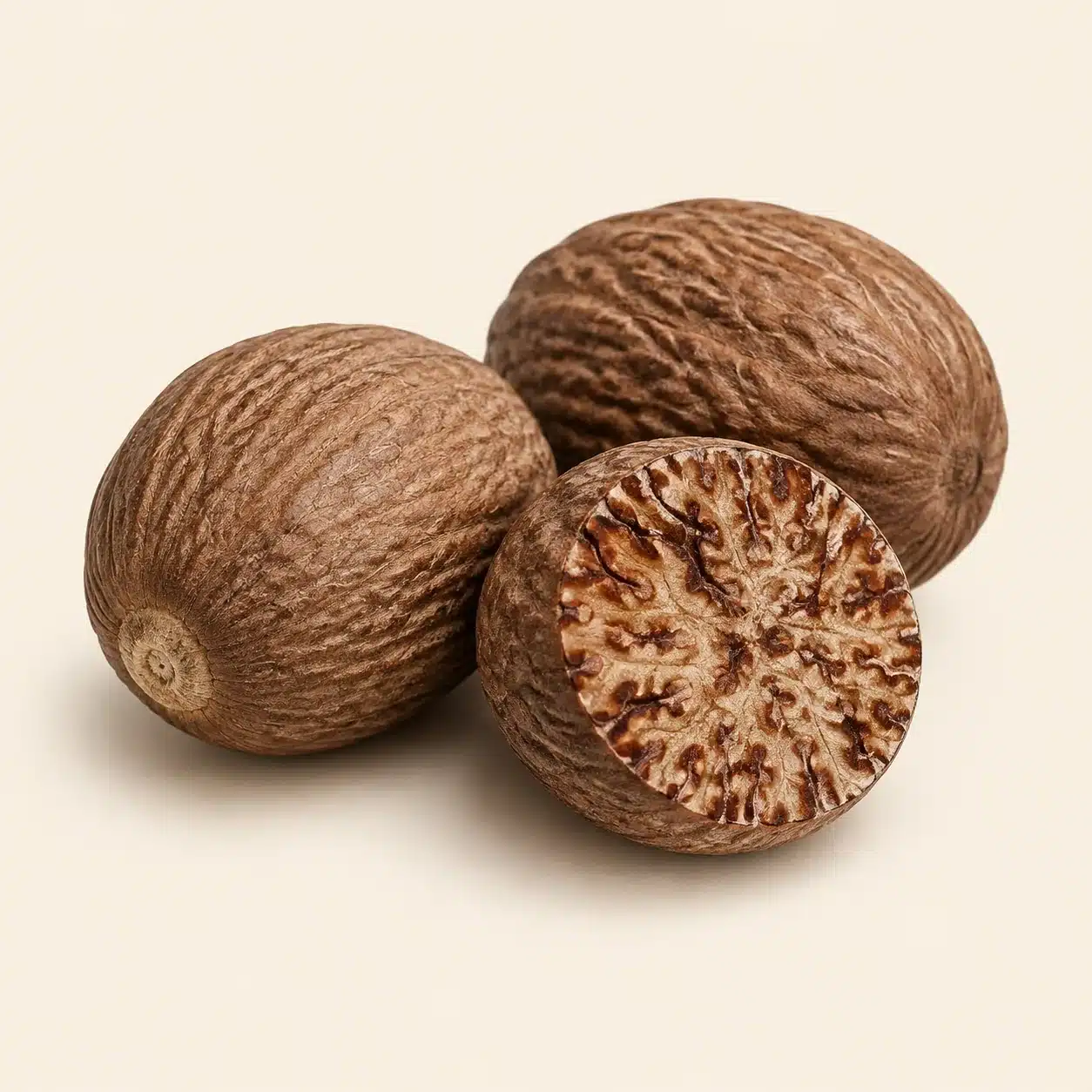 Illustration of nutmeg: seed kernel